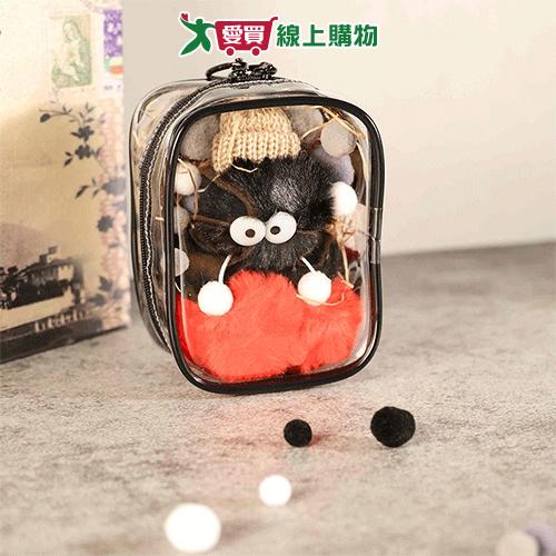 珠友 立體透明收納包(小) 娃包 小包 透明包【愛買】