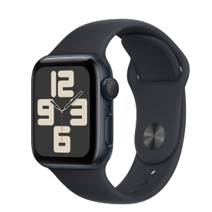 Apple Watch SE (new)(GPS)午夜色鋁金屬錶殼配午夜色運動錶帶 40mm(S/M)(MR9X3TA/A) 商品未拆未使用可以7天內申請退貨,退貨運費由買家負擔 如果拆封使用只能走維修保固,您可以再下單唷【樂天APP下單最高20%點數回饋】