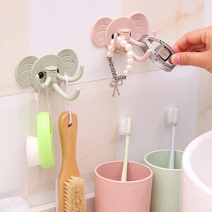 創意大象多用掛勾 廚房 浴室 居家 黏貼 門後 強力 免釘 懸掛 收納 小物 ♚MY COLOR♚【M088】