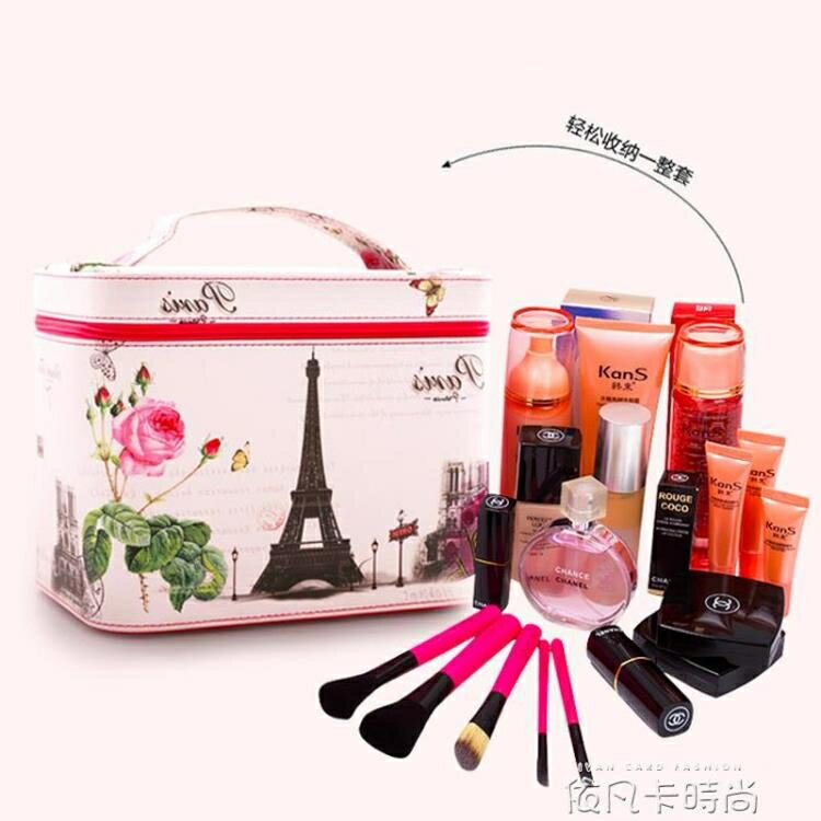 化妝包大容量韓國便攜簡約網紅女小號多功能層收納盒品2020新款箱