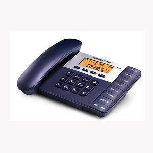 固定電話 中諾W598電話機 座機 家用有線固話辦公商務時尚固定電話機 屏幕背光