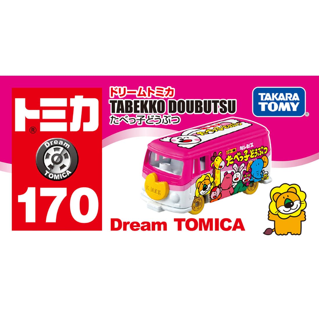 《 TAKARA TOMY 》TOMICA DT No.170 動物餅乾車 東喬精品百貨