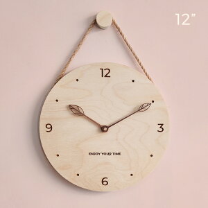 創意掛鐘木製北歐日式創意鐘錶 家居客廳時鐘裝飾 客廳臥室掛鐘
