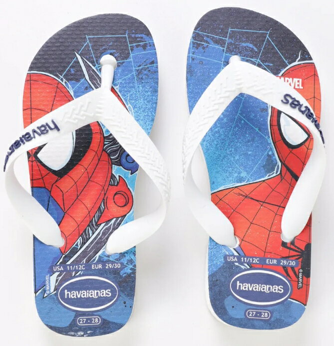 havaianas 哈瓦士 巴西人字拖 兒童款 Top Marvel II 蜘蛛人 涼鞋 拖鞋 夾腳拖 海灘鞋＊夏日微風＊
