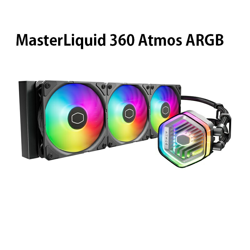 【最高現折268】酷碼 MasterLiquid 360 Atmos ARGB一體式水冷/MLX-D36M-A25PZ-R1
