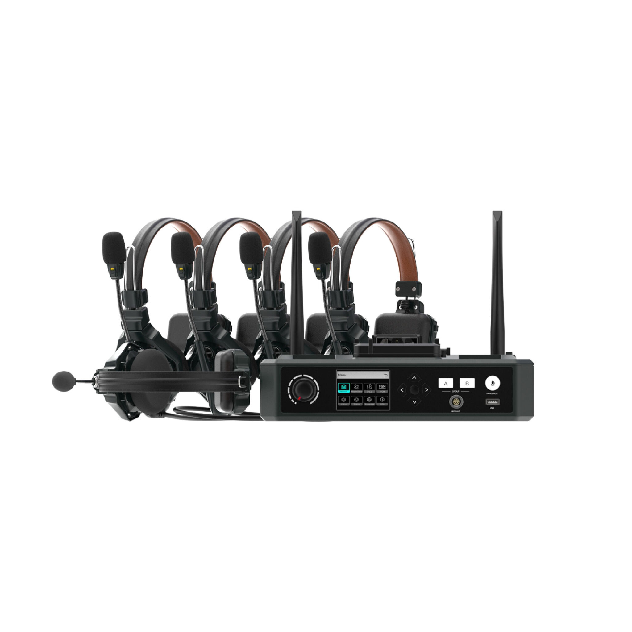 EC數位 Hollyland Solidcom C1 Pro 主動式降噪頭戴式通話組 基地台套組 4S 8S Hub 客訂