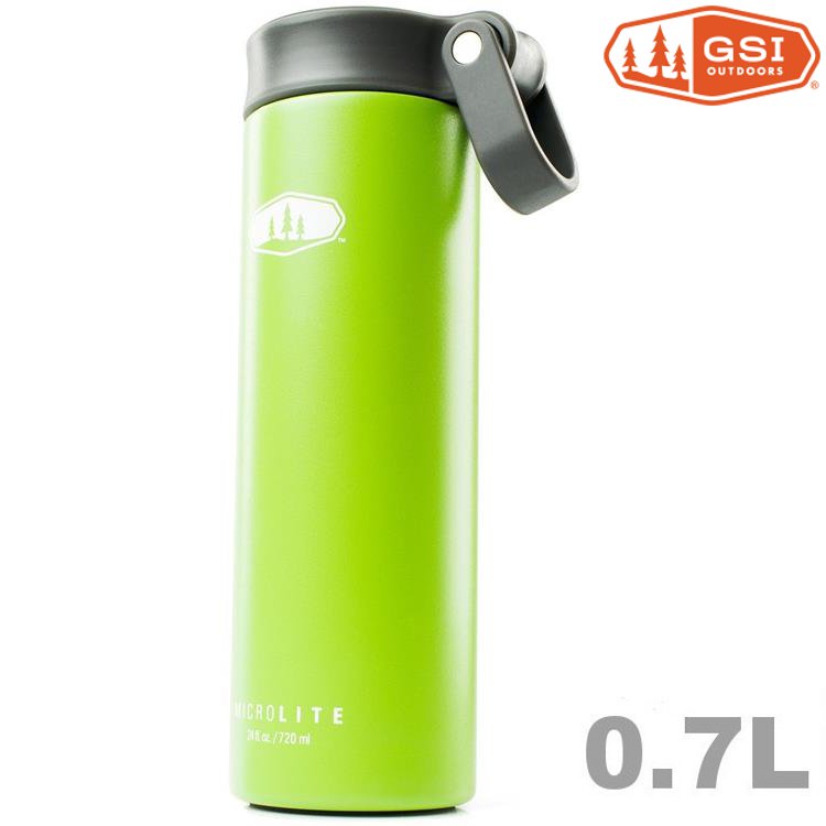GSI MicroLite 720 Twist 輕量不銹鋼真空保溫瓶 0.72L 67143 綠Green