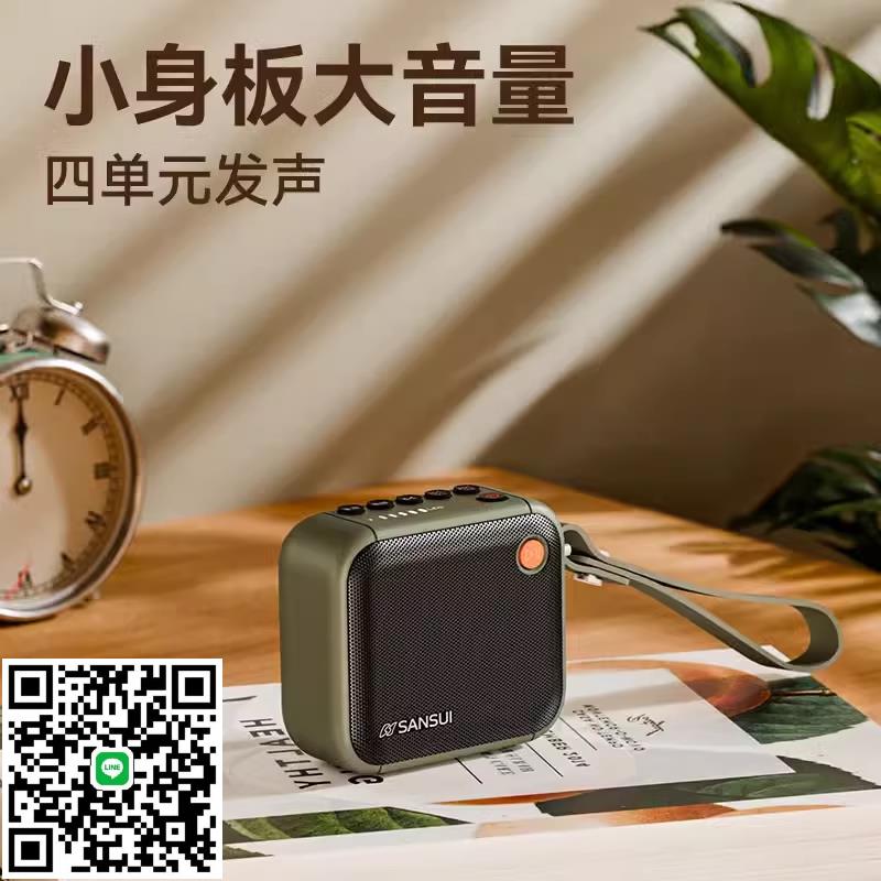 2025新款山水音箱小巧便攜戶外防水插卡u盤大音量收音機音響
