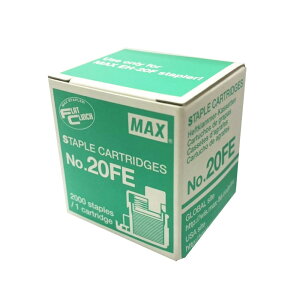 促銷 MAX 美克司 電動釘書針（2000pcs /盒）10小盒 /組 NO.20FE（EH-20 電動釘書機適用）