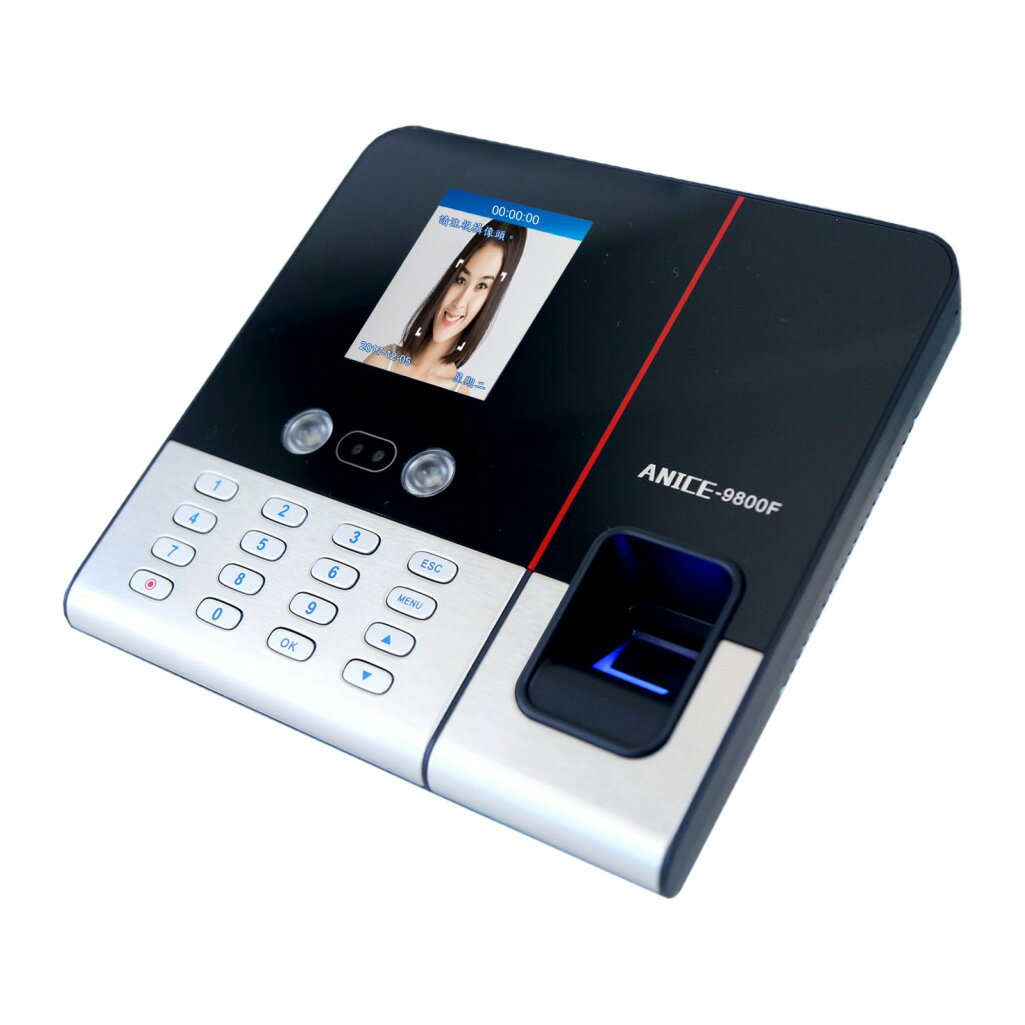 ANICE 人臉辨識 指紋 打卡鐘 /台 GT-9800F