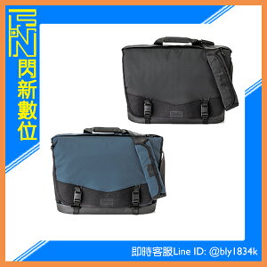 Tenba 天霸 Tenba DNA 16 Slim Messenger Bag 窄版 特使肩背包 2021 DNA16 相機包 攝影包 黑/藍(公司貨)【跨店APP下單最高20%點數回饋】