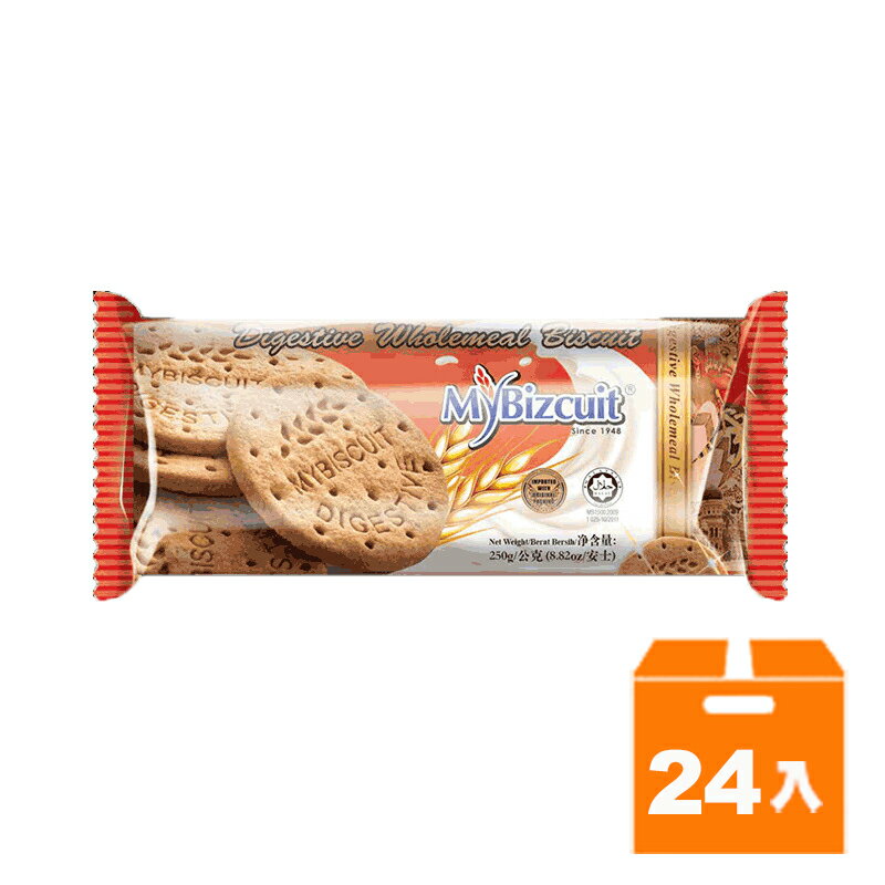 麥比客消化餅-原味250g(24入)/箱 【康鄰超市】