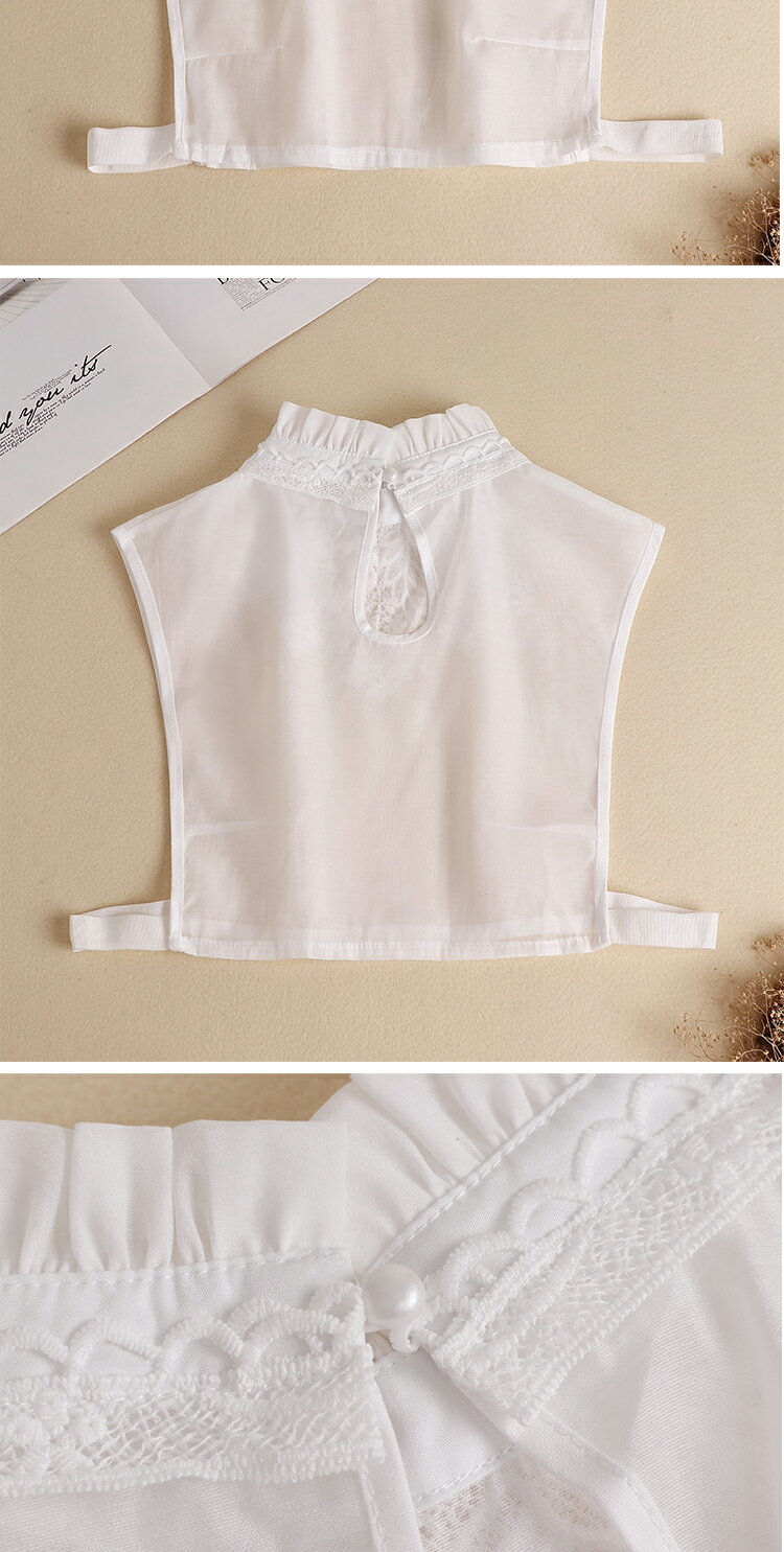 女性服飾配件假領子女百搭假領多功能裝飾假衣領薄款透氣襯衣領子 3