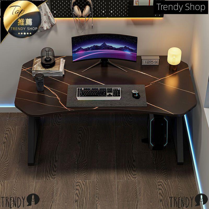 【新店鉅惠】電競桌臺式家用現代簡約遊戲電腦桌一體式遊戲桌競技桌子