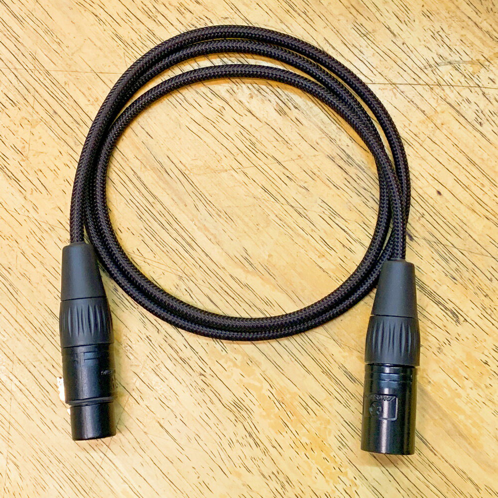 0 线长1.0m 日本铁三角audio-technica xlr 3pin 平衡麦克风专用线