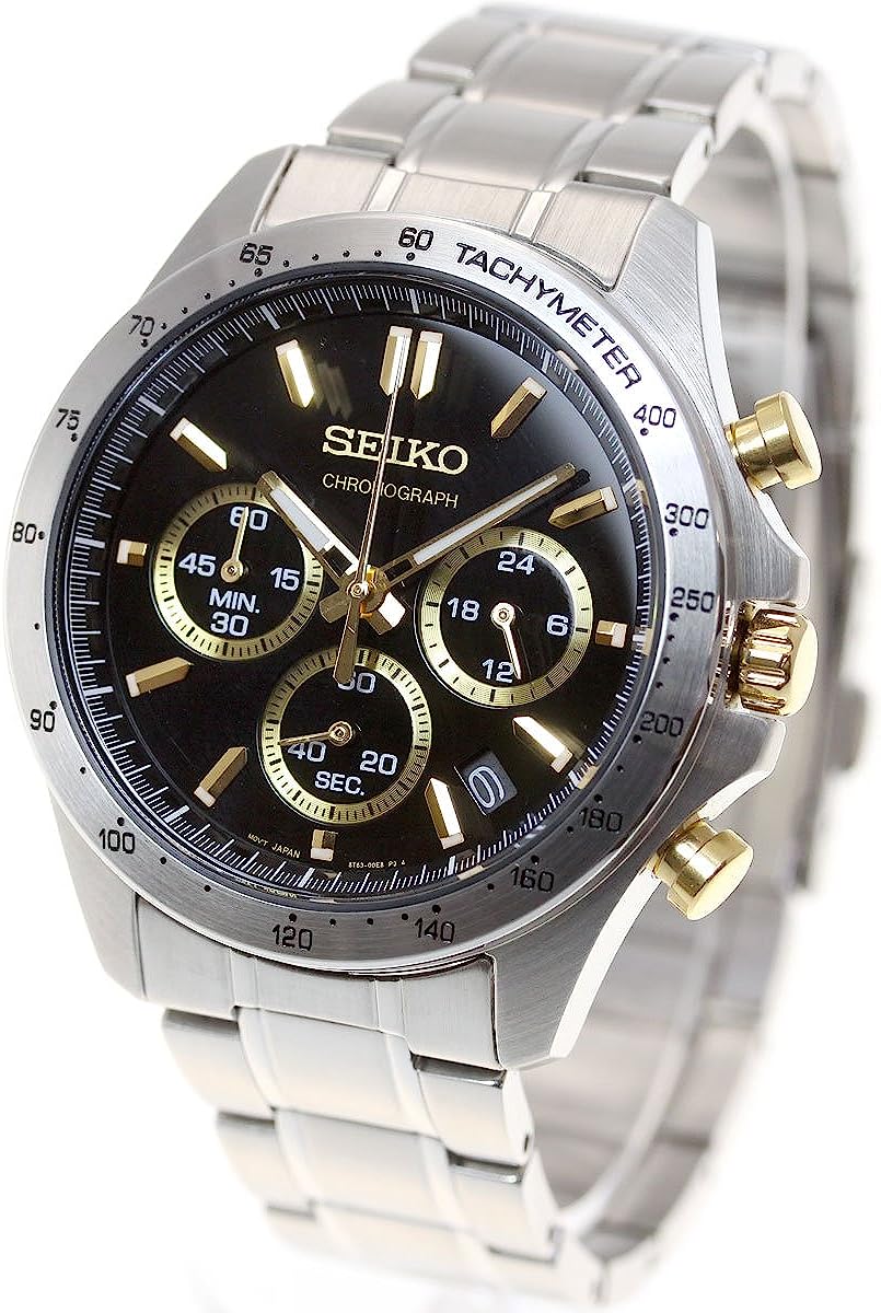 日本代購 SEIKO 三眼計時腕錶 SBTR015 日本限定 日本公司貨 三眼錶 石英錶 計時 精工