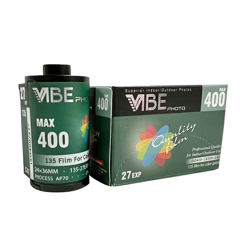 【eYe攝影】德國 VIBE 彩色 27張 400 / 黑白 36張 100 400 負片 膠卷 135 軟片 底片