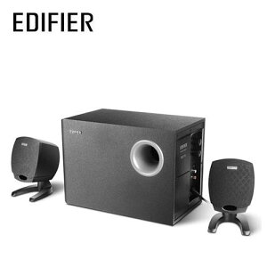 【最高22%回饋 5000點】EDIFIER R201TIII 三件式重低音喇叭 黑色