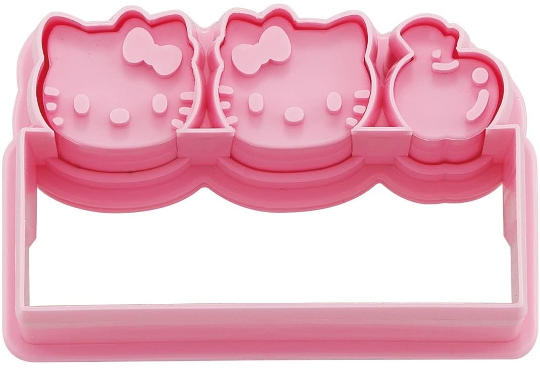 Hello Kitty 食物壓模，壓模器/蔬菜用壓模/食物隔板壓模/起司壓模/火腿壓模/蛋皮壓模，X射線【C409295】