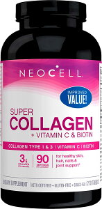 美國原裝 NeoCell 膠原蛋白 270 顆 NeoCell Super Collagen Peptides + Vitamin C & Biotin