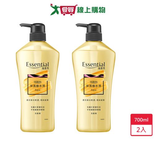 逸萱秀保濕極水潤洗髮精700mlx2入【愛買】