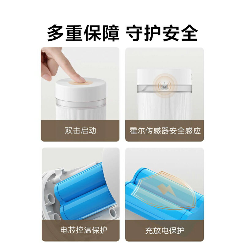 小米家用隨行便攜榨汁杯2小型便攜式家用電動多功能果汁杯果汁機
