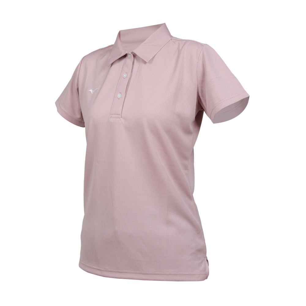 MIZUNO 女短袖POLO衫(免運 臺灣製 上衣 休閒 慢跑「32TAC31867」≡排汗專家≡