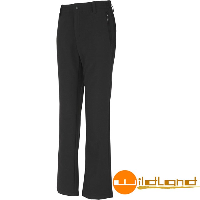 【速捷戶外】Wildland荒野 W2309-54 女Softshell保暖長褲(黑) ，雪褲， 保暖褲