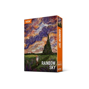 VOX - 當梵谷走進畫裡系列~彩虹天空 RAINBOW SKY 1000片拼圖 VE1000-75