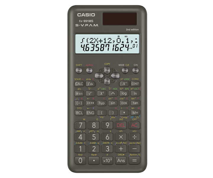 CASIO FX-991MS-2 工程用計算機 (FX-991MS 第二代)