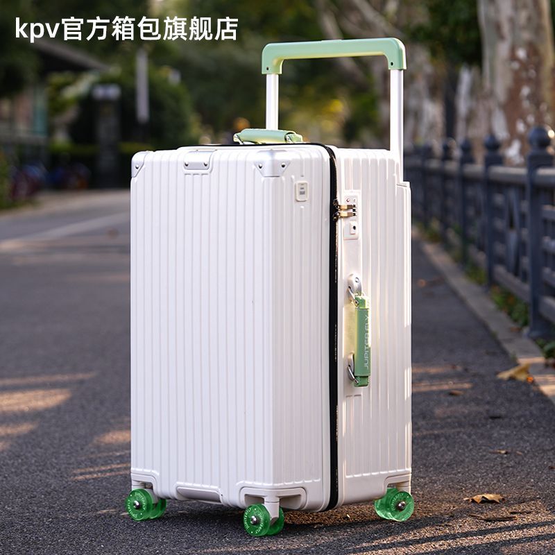 新款大容量寬拉杆箱高顏值靜音萬向輪行李箱多功能密碼箱20登機箱pc6101