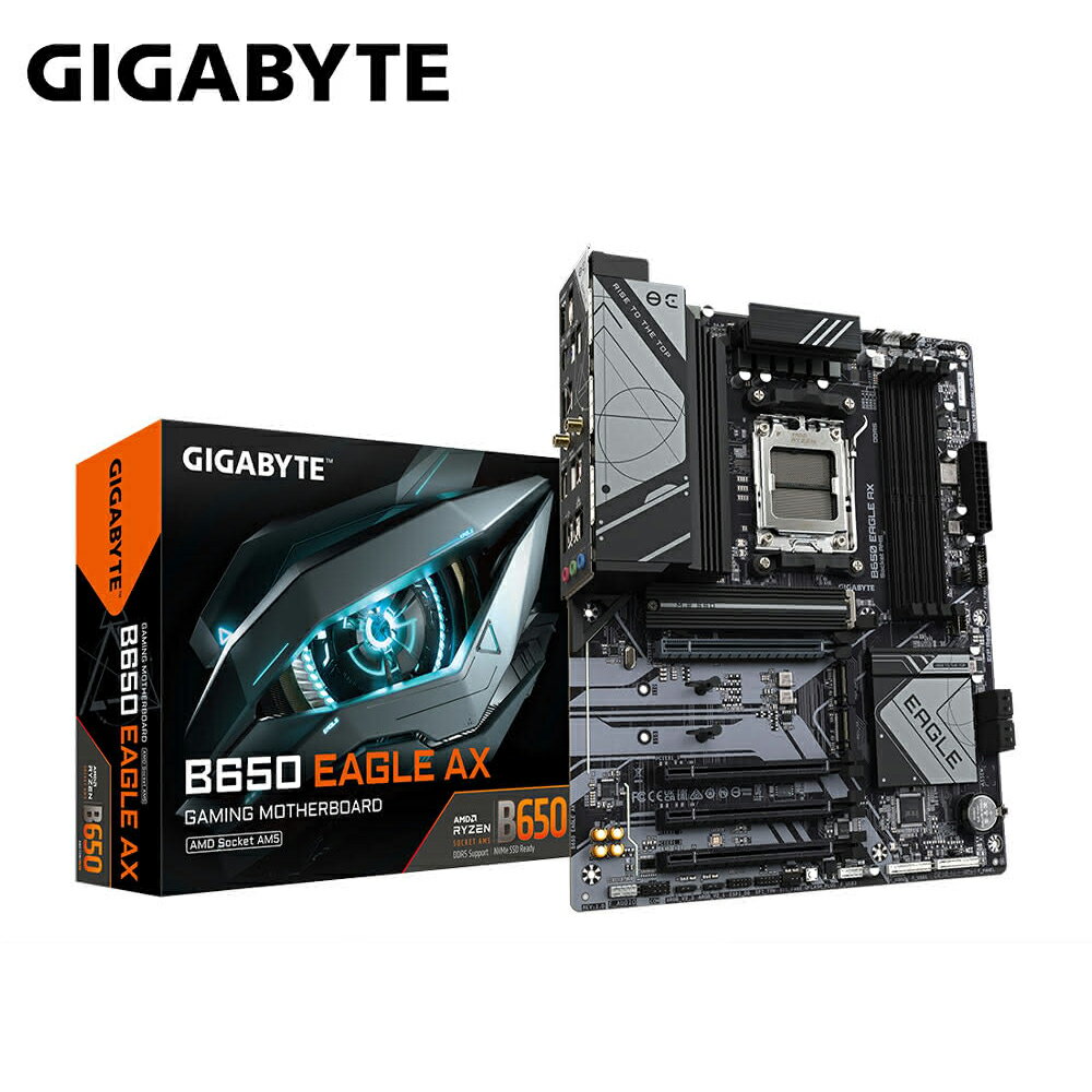 【GIGABYTE 技嘉】B650 EAGLE AX AMD主機板【三井3C】