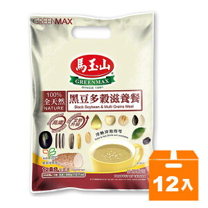 馬玉山 黑豆多穀滋養餐 30g (12入)x12袋/箱【康鄰超市】