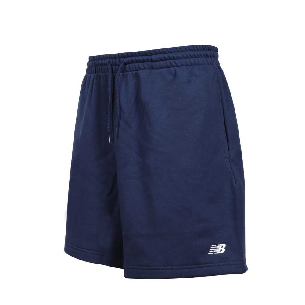 NEW BALANCE 男棉質運動短褲(休閒 毛圈 慢跑 路跑「MS41520NNY」≡排汗專家≡