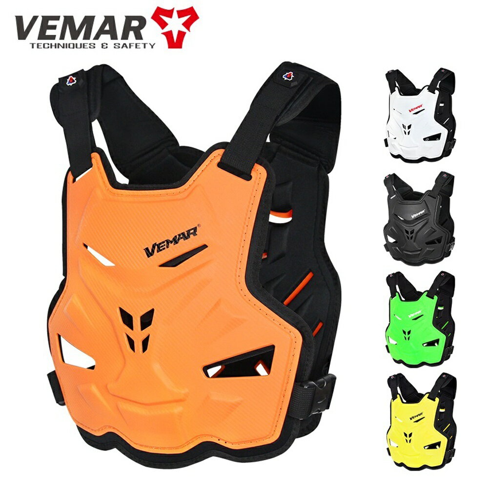 Vemar 摩托車騎士防彈衣摩托車夾克越野摩托車騎士盔甲背心護胸越野山地自行車護具 S-189