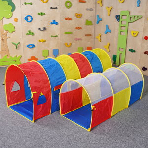 免運+開發票 彩虹陽光隧道桶幼兒園教具戶外兒童感統訓練器材室外運動器械玩具