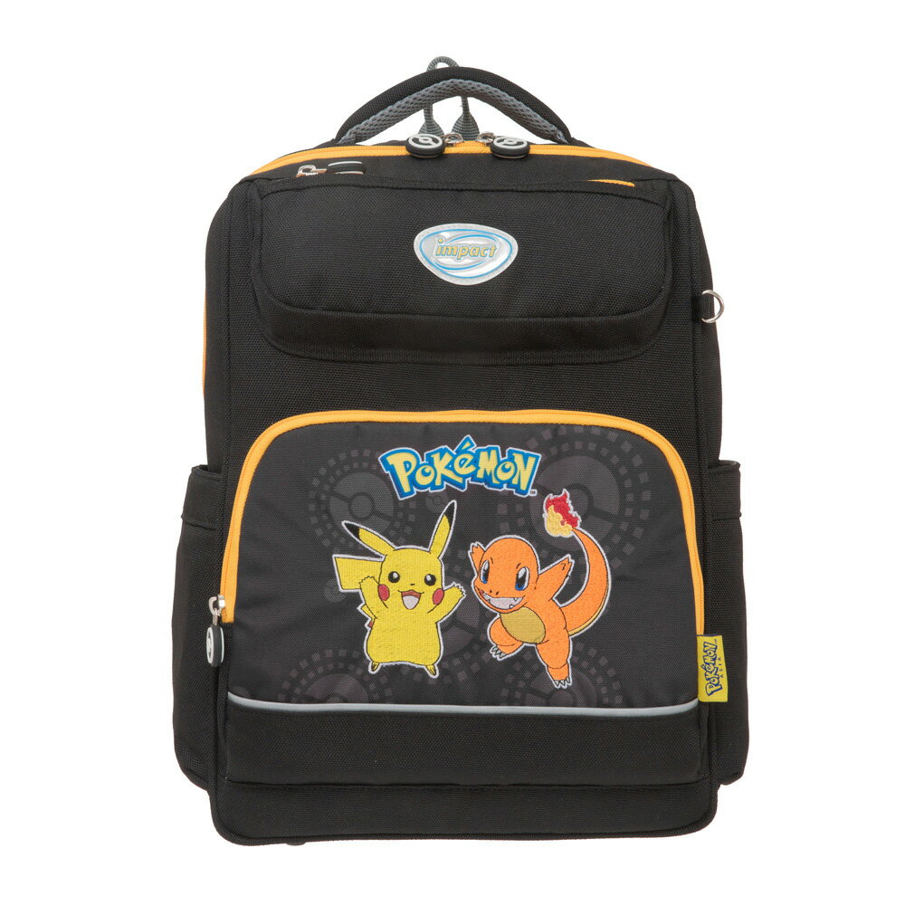 IMPACT 怡寶 寶可夢 POKEMON 經典學院護脊書包 黑色 H8264 (IMPKM501BK)