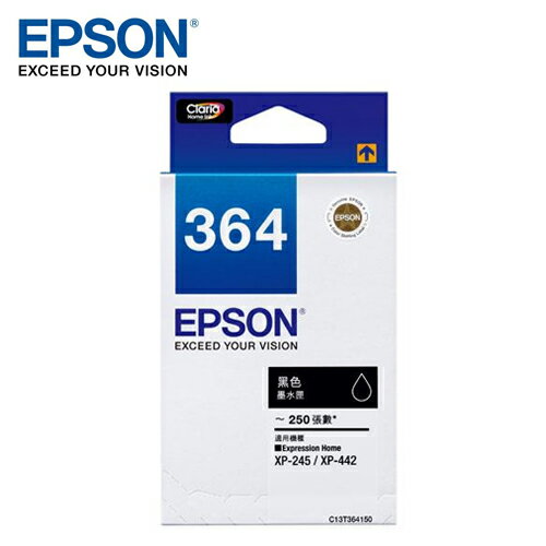 EPSON T364150 黑色墨水匣【三井3C】