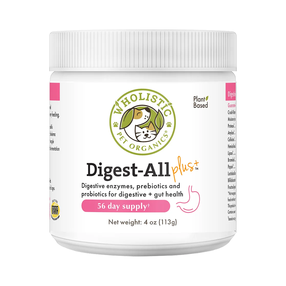 【Wholistic Pet Organics 護你姿】益生消化酵素粉 全齡犬貓 寵物保健 維持腸道健康 增進腸內菌叢平衡 _4oz