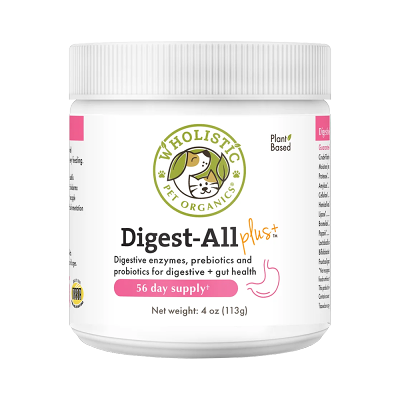 【Wholistic Pet Organics 護你姿】益生消化酵素粉 全齡犬貓 寵物保健 維持腸道健康 增進腸內菌叢平衡 _4oz