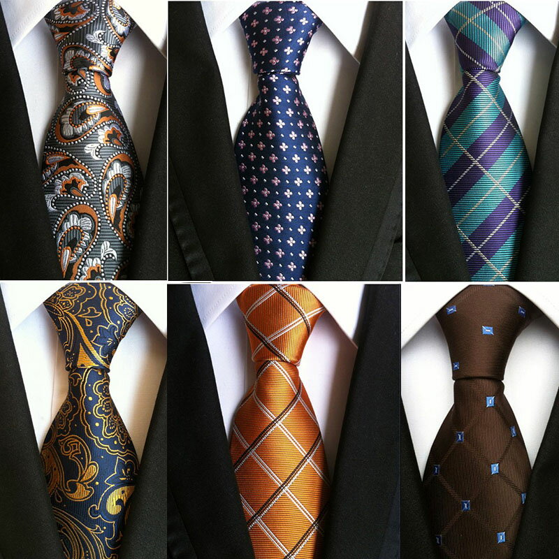 新款格子條紋時尚職業商務休閑潮流正裝男士8cm英倫紳士高檔領帶