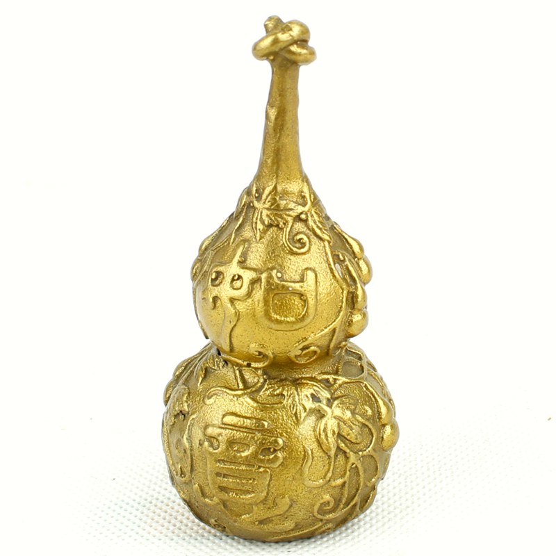 現貨 銅工藝品 銅吉祥葫蘆 風水吉祥物擺件