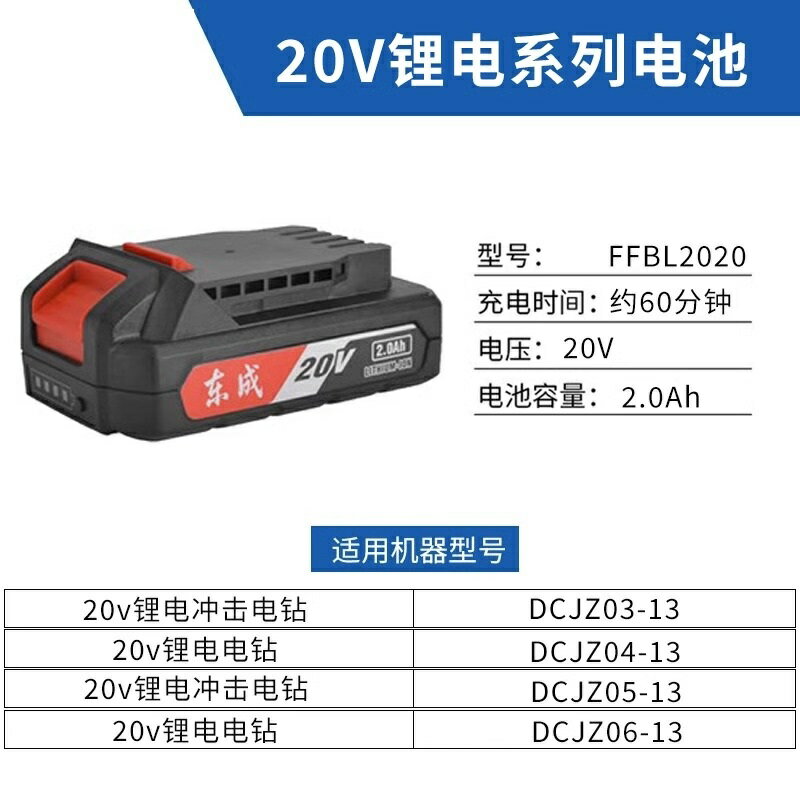 鋰電池 電動工具電池 電動扳手電池 東成原裝鋰電池20V18V4.0/60專用蓄電正品充電器大容量磨光機扳手【MJ25626】