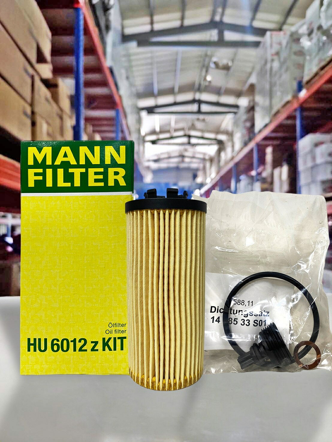 【4%點數】『油工廠』MANN FILTER HU 6012zKIT 機油濾芯 BMW MINI【樂天APP下單限定】