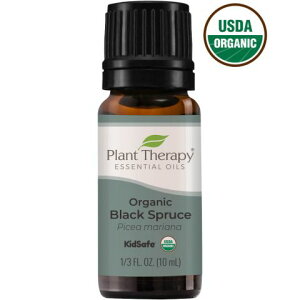 有機黑雲杉精油 Black Spruce Organic Essential Oil 10mL ｜美國 Plant Therapy 精油