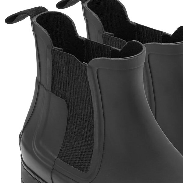 跩狗嚴選 英國代購 Hunter Refined 女鞋 附鞋盒 修身款 黑色 全黑 霧面 低筒 雨鞋 短筒 雨靴 工程靴 雀爾喜 踝靴 6