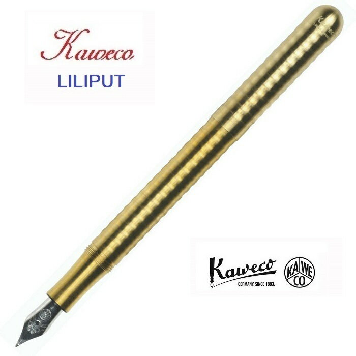 德國 LILIPUT系列銅製圈型短鋼筆*筆身9.7CM