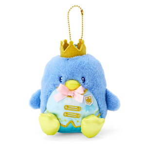 真愛日本 山姆企鵝 皇冠 我的NO1 珠鍊絨毛玩偶吊飾 吊飾 鑰匙圈 掛飾 禮物 ID62