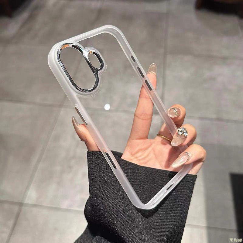 透明高階感蘋果16promax手機殼iPhone15簡約防摔14男女13保護套12