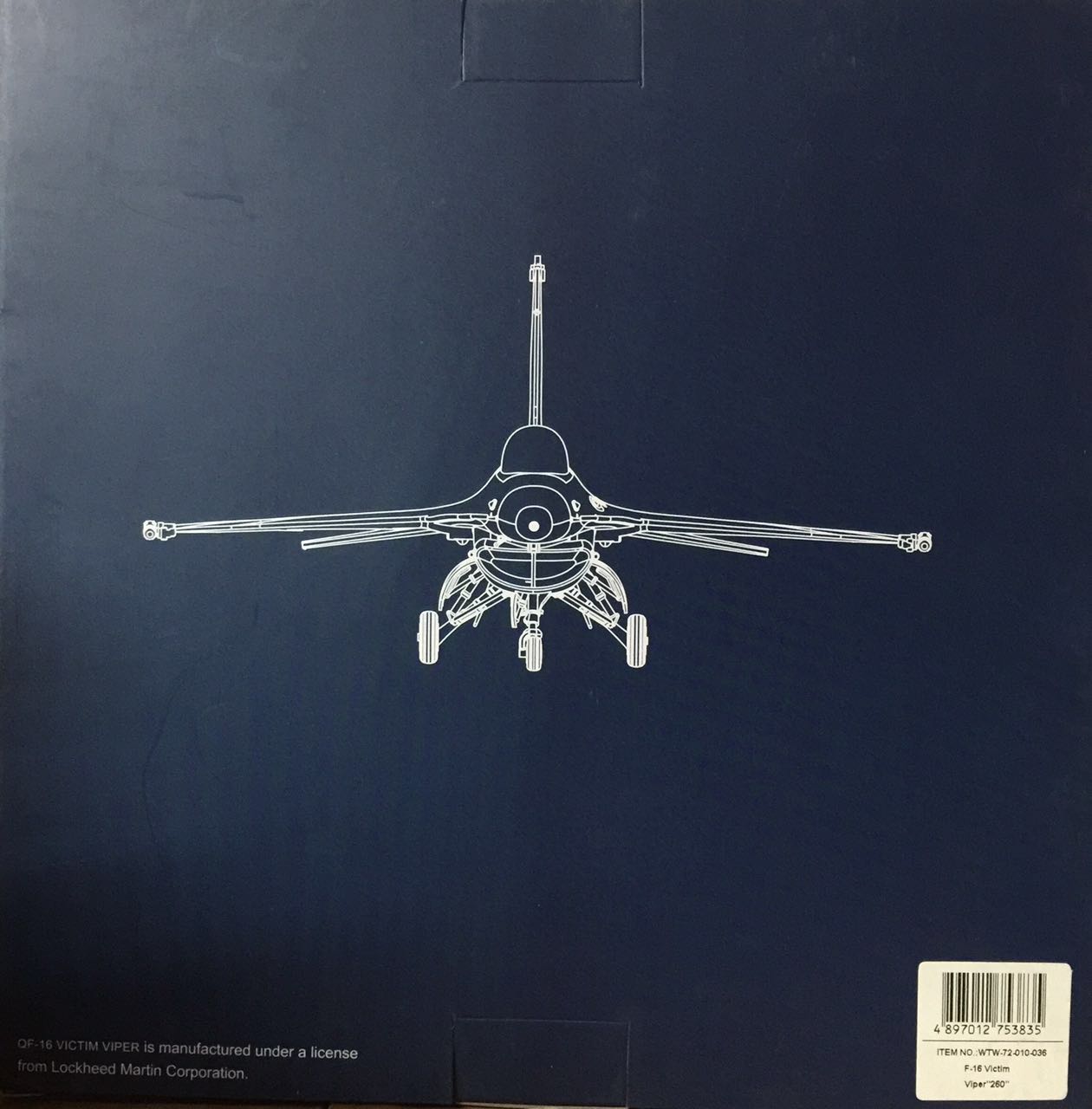 Witty 010-036 F-16 Victim Viper"260" 1:72